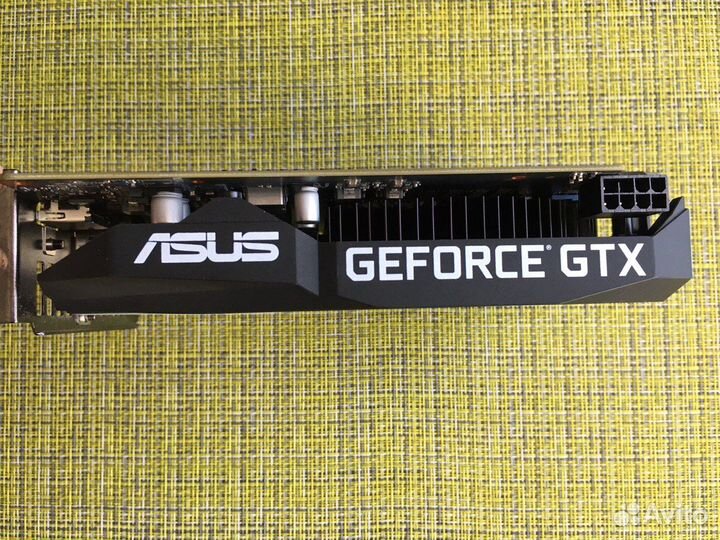 Видеокарта asus GeForce GTX 1660 Ti phoenix OC