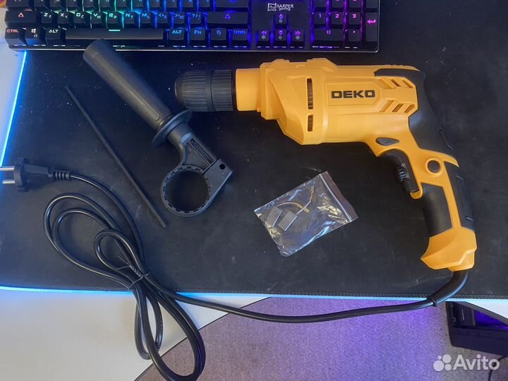 Дрель ударная deko dkid850W