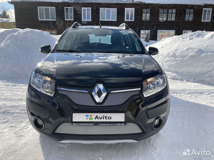 Renault Sandero Stepway 1.6 МТ, 2017, 9 800 км