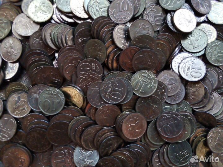 1,5,10,50 копеек 1961-2015 гг на вес