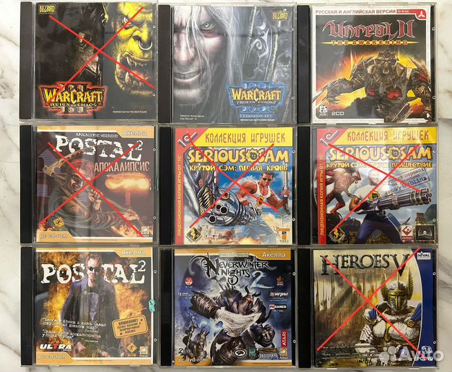 Компютерные игры на дисках для пк