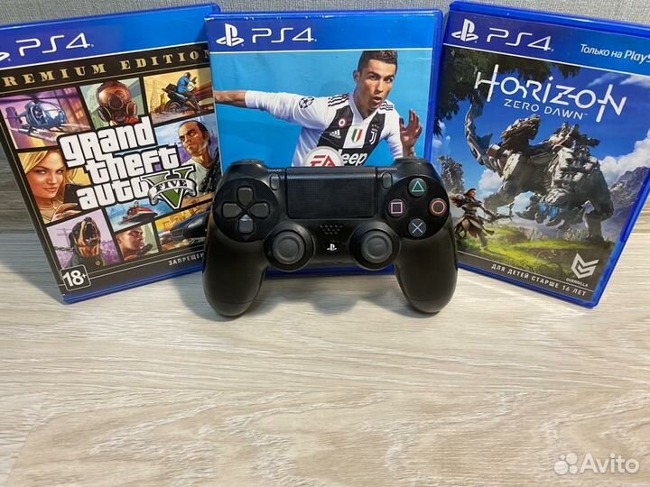 Джойстик и игры на PlayStation 4
