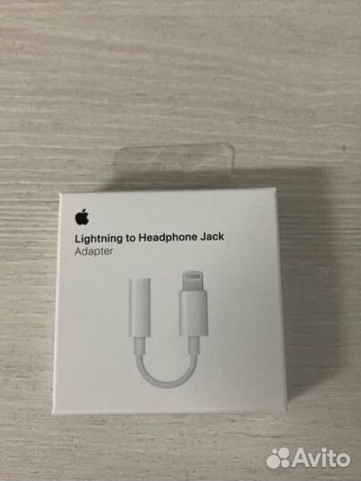 Переходник lightning - mini jack 3.5