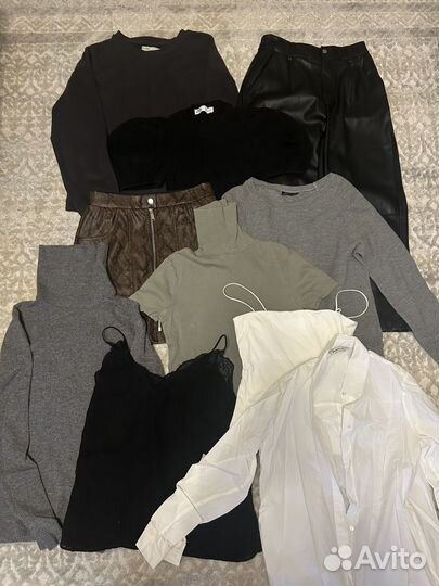 Вещи (пакет) zara pull&bear lime stradivarius