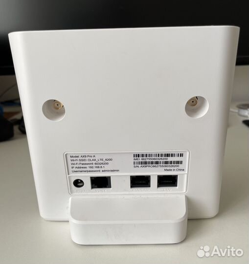4G LTE Wi-Fi роутер Olax AX9 Pro