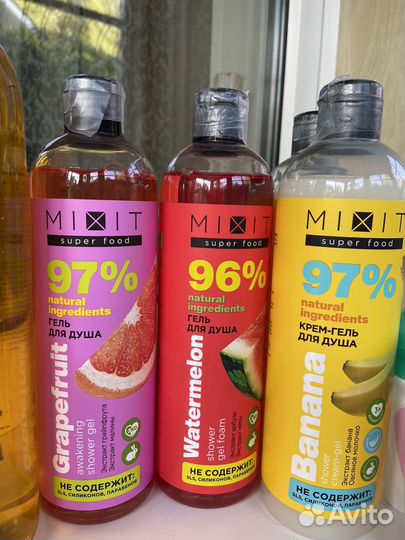 Гель для душа Mixit (Миксит ), дезодорант