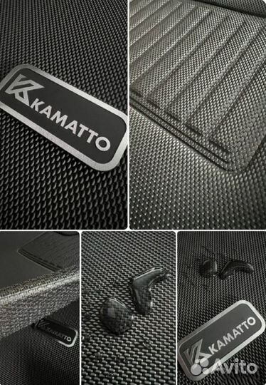 3D Модельные коврики Kamatto PRO Toyota C-HR 4WD