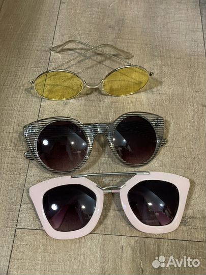 Солнцезащитные очки женские (3 шт)