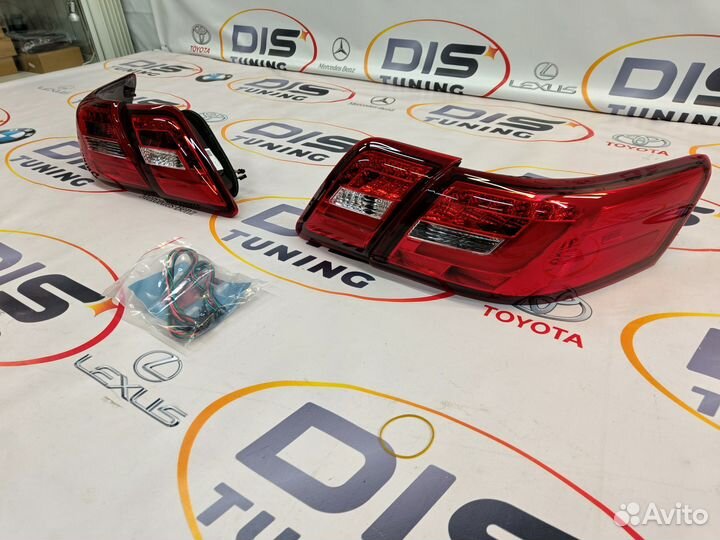Стоп сигналы Toyota Camry 40 2006-2011 LED Red