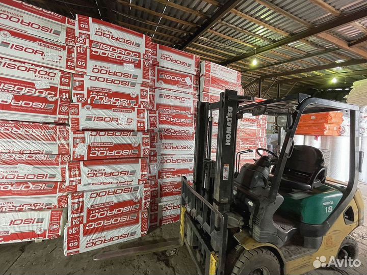 Утеплитель Изорок 80 100 для вент фасада