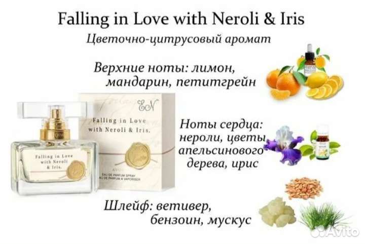 Парф. вода Falling in Love With Neroli & Iris 30мл