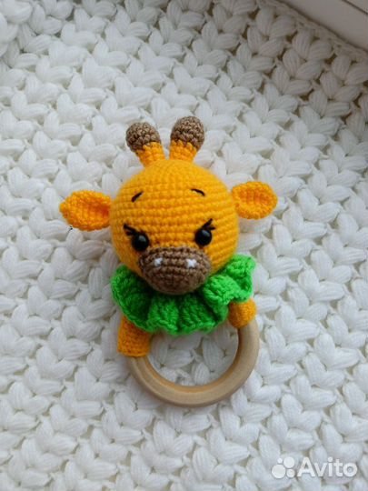 Игрушки погремушки, грызунок