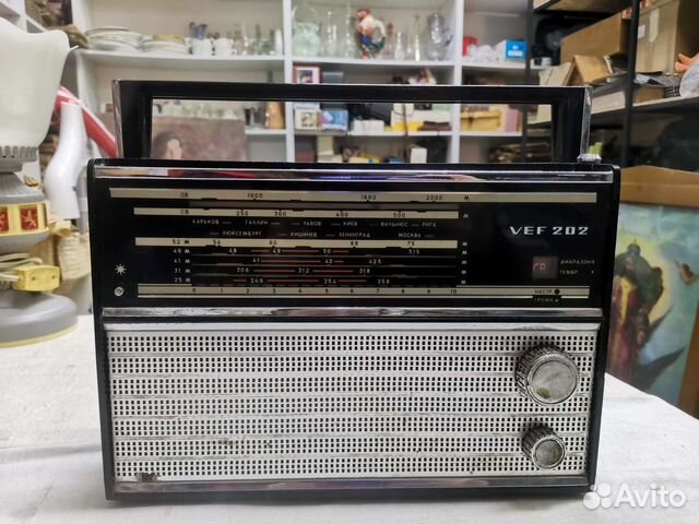 Радиоприемник Vef 202 СССР (Ч)