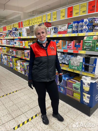 Работник торгового зала / выплаты еженедельные