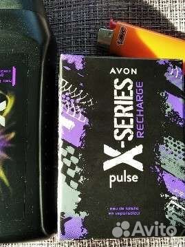 Набор туалетная вода мужск.+гель мужской avon