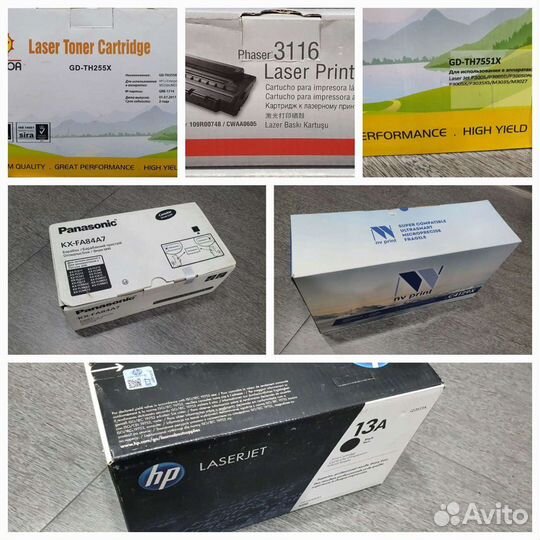 Картриджи для лазерного принтера