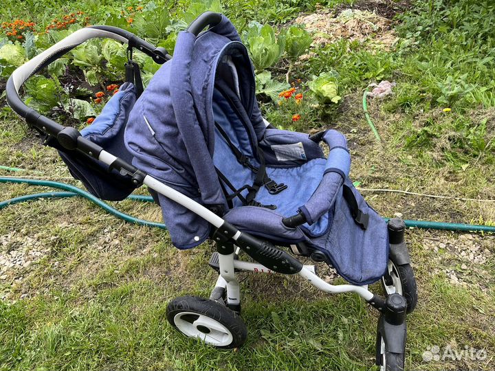 Коляска Babyton Dizzy Dark Blue 2 в 1