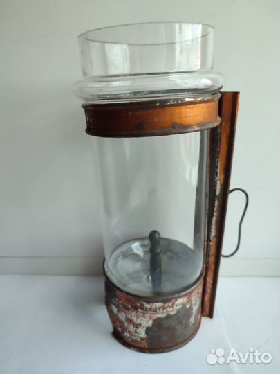 Старинная кружка Эсмарха, стеклянная клизма