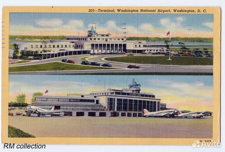 Почтовые карточки США 1939-1949 года