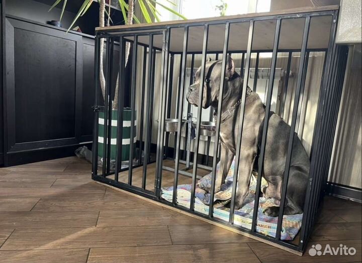 Клетка для собак из металла