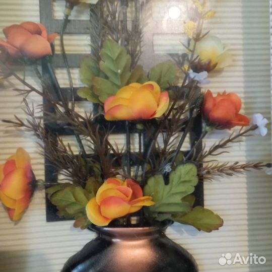 Картина натюрморт (барельеф-аппликация)