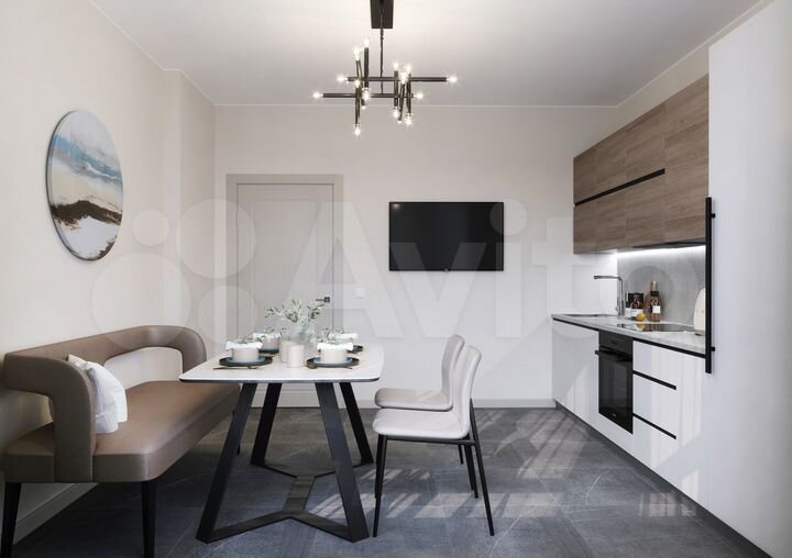 2-к. квартира, 61 м², 21/21 эт.