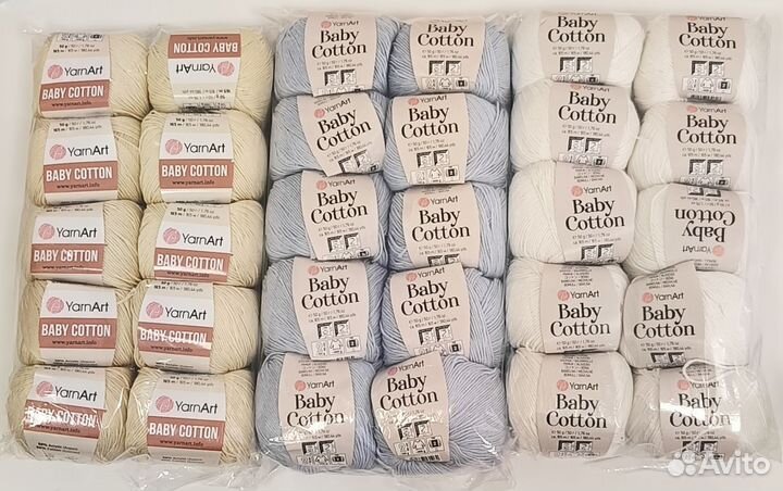 Пряжа YarnArt Baby cotton