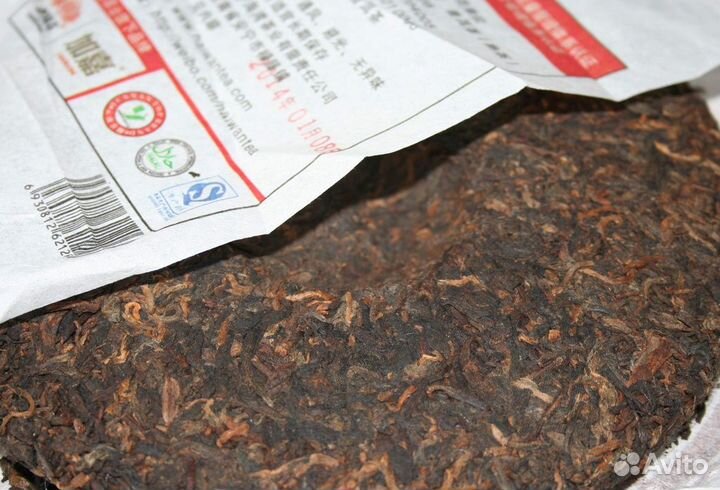 Шу пуэр Старый товарищ 2014 Хайвань 357гр