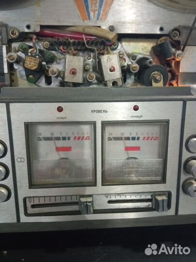 Катушечный магнитофон астра 110