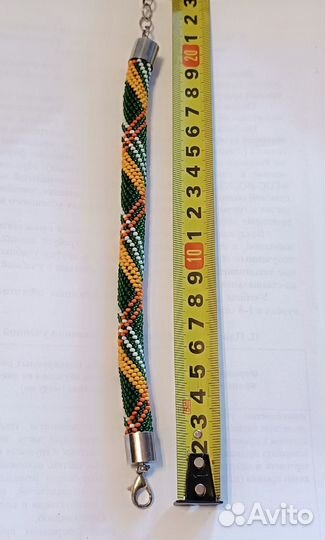 Браслет жгут из бисера