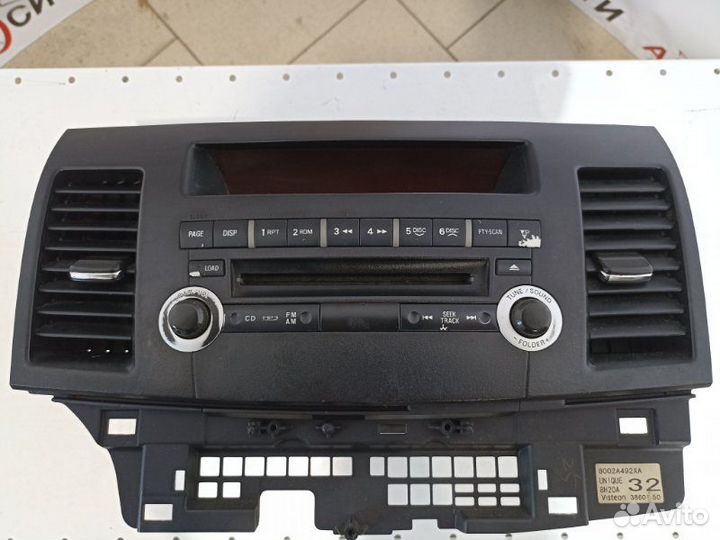 Магнитола Mitsubishi Lancer
