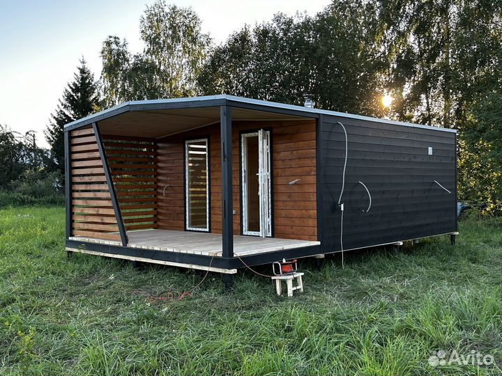 Каркасная баня 7х4,40