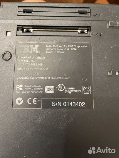 Ноутбук ibm