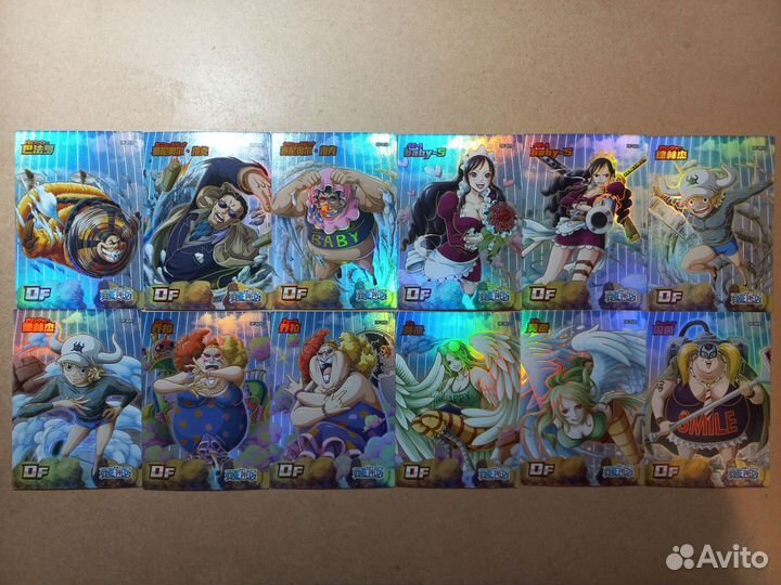 Коллекционные карточки Ван пис