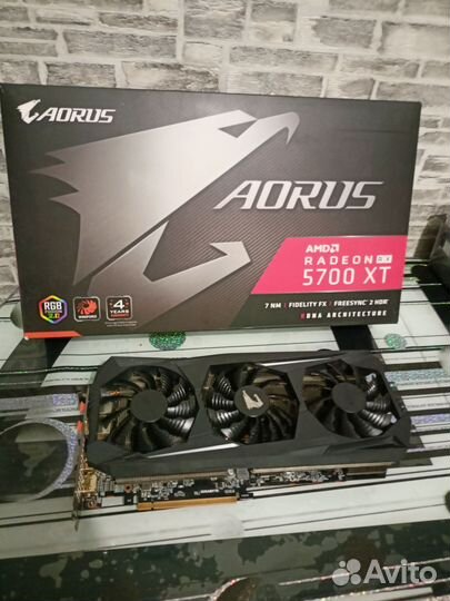 Видеокарта Rx 5700 xt