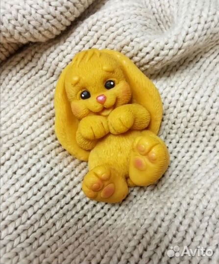 Мыло ручной работы заяц
