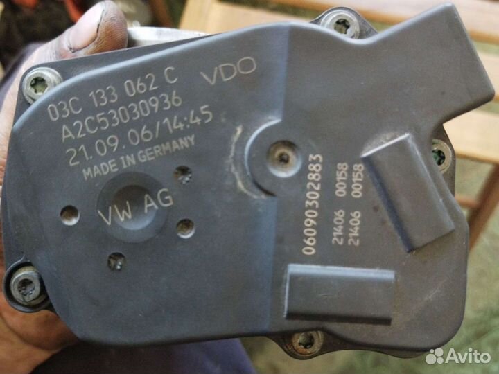 Дроссельная заслонка Volkswagen