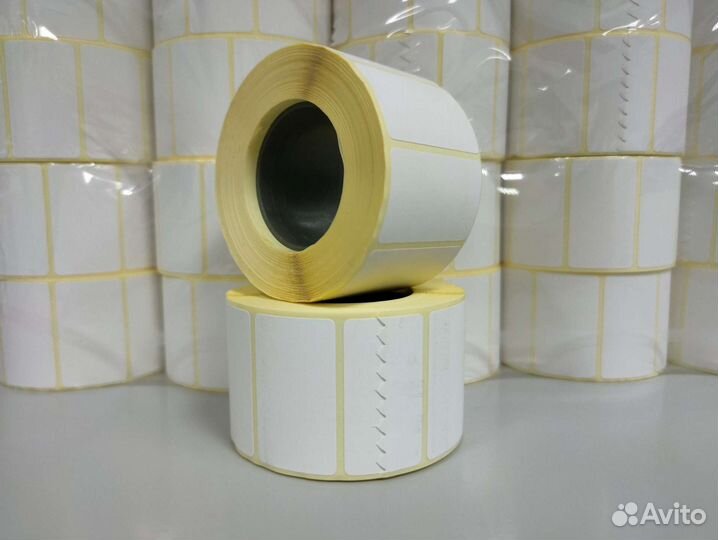 Термоэтикетки 43*25 мм