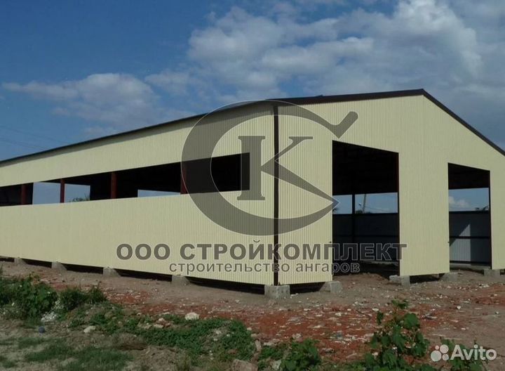 Ангары навесы