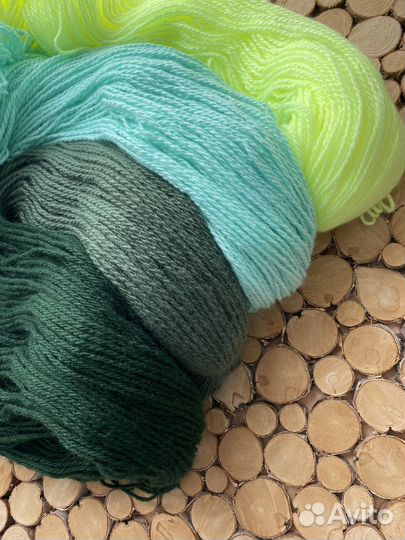 Пряжа в пасмах