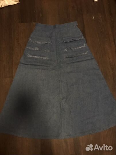 Джинсовая юбка