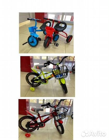 Детский транспорт новый