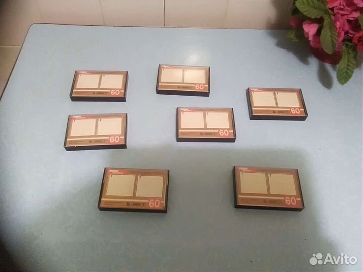 Кассеты к магнитофонам из СССР новые