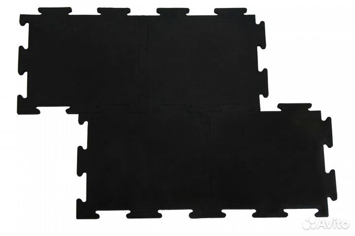 Резиновая модульная плита для спортивных залов