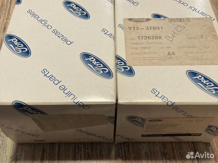 Усиление для дверей Ford Fiesta
