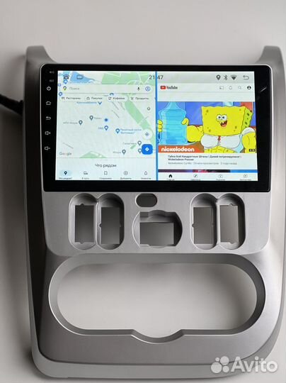 Магнитола renault logan sandero