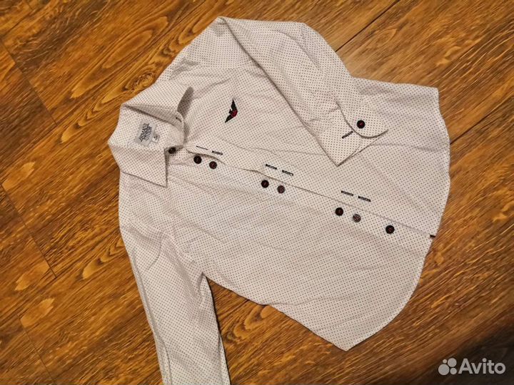 Armani Junior 104 4г рубашка белая