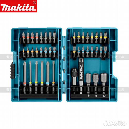 Набор бит и насадок (43 предмета) Makita B-55697