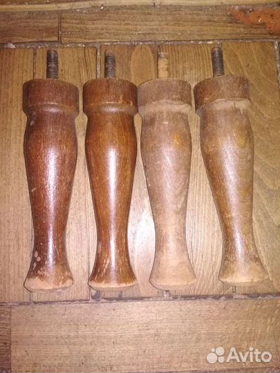 Ноги для мебели. Орех