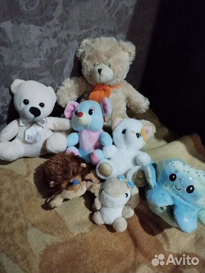 Игрушки мягкие